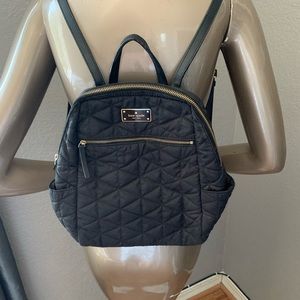 Kate Spade small quilted backpack